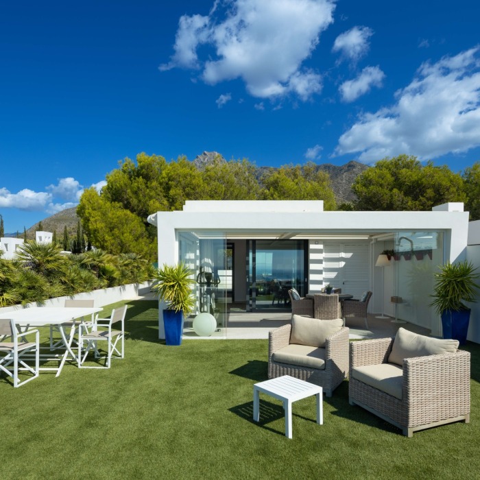 Duplex Penthouse de 3 Chambres avec Vue Mer Panoramique à Sierra Blanca, Marbella Golden Mile | Image 4