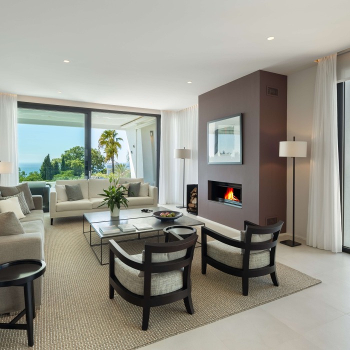 Duplex Penthouse de 3 Chambres avec Vue Mer Panoramique à Sierra Blanca, Marbella Golden Mile | Image 8