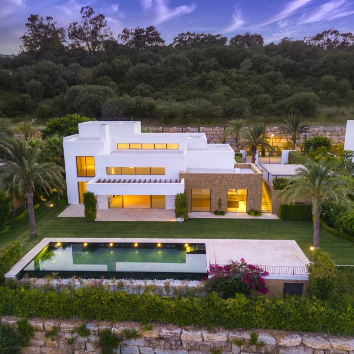 Modern villa for sale at Finca Cortesin in Casares, Spain25