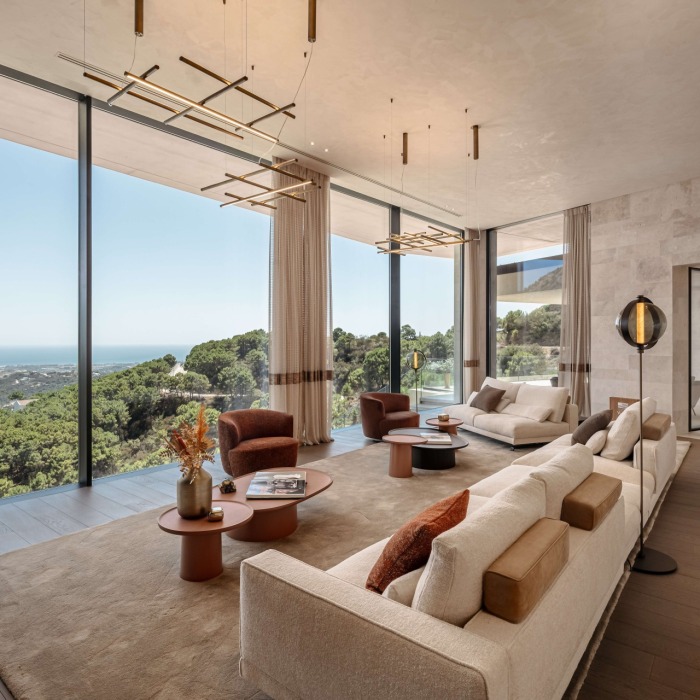 Modern 7 Bedroom Villa with Panoramic Sea Views in Monte Mayor, Benahavis | Image 2