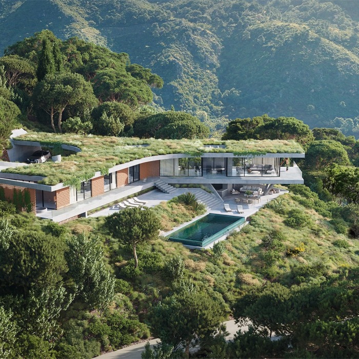 new project modern villa for sale in Monte Mayor in Benahavis, Marbella Spain3