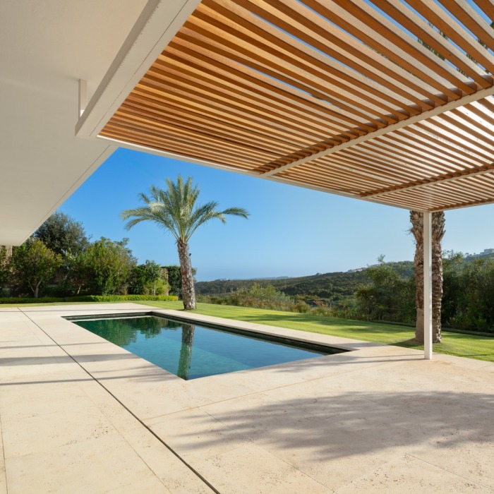 Villa Moderne de 5 Chambres en Premiere Ligne de Golf à Finca Cortesin à Casares | Image 12