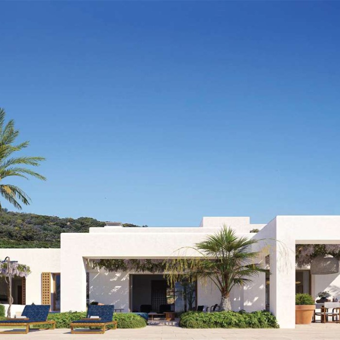 Villa de Estilo Ibiza de 4 Dormitorios en Finca Cortesin, Casares | Image 9