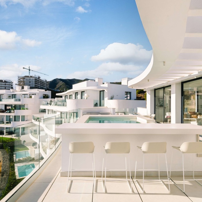 Penthouse de Trois Chambres avec vue Mer et piscine privé à Fuengirola | Image 28
