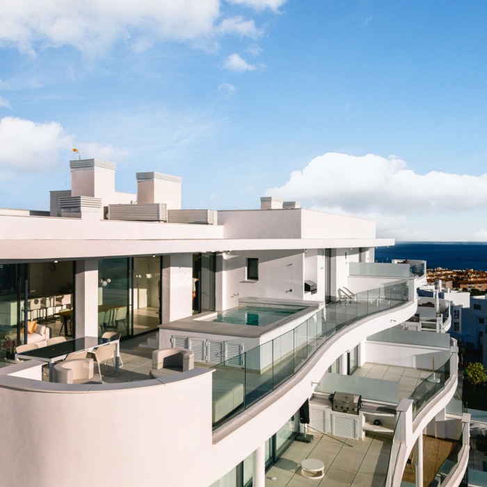Penthouse de Trois Chambres avec vue Mer et piscine privé à Fuengirola | Image 7