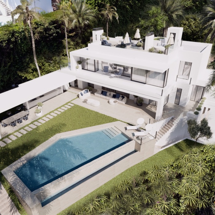 Villa moderna en Cascada de Camojan en Marbella Milla de Oro | Image 1