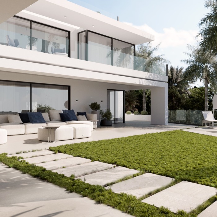 Modern Villa in Cascada de Camojan in Marbella Golden Mile | Image 17