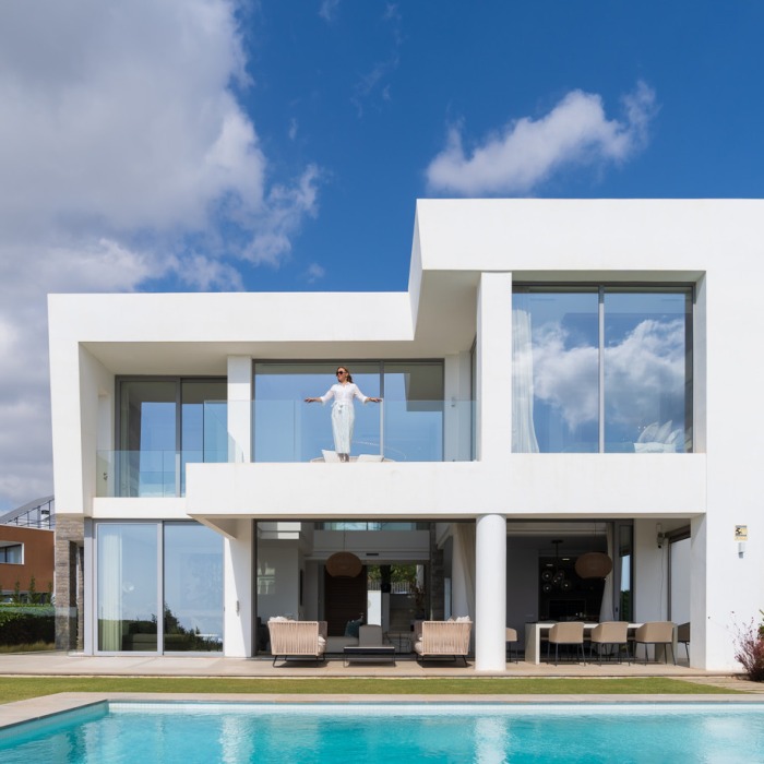 Villa con vistas al mar en Santa Clara Golf, Marbella Este | Image 15