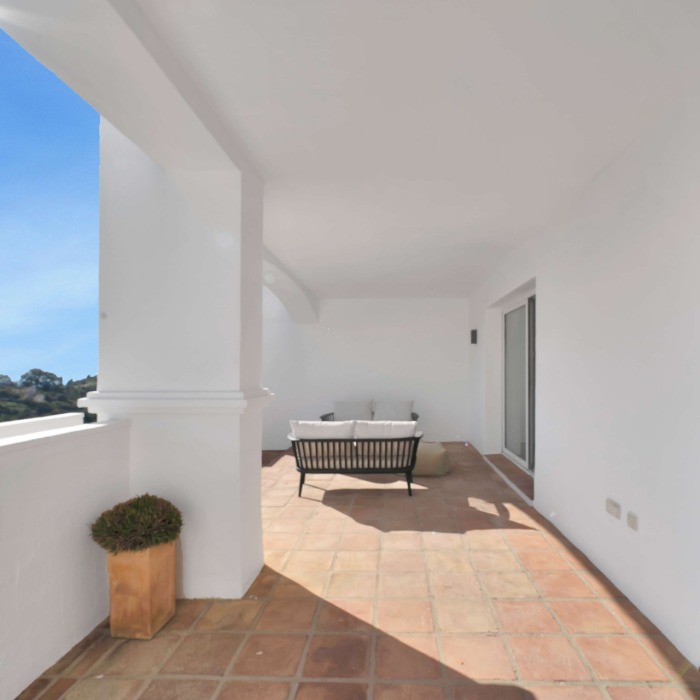 Enchanting Andalusian 2 bedroom apartment in a gated community in Pueblo Los Monteros, Marbella | Image 24