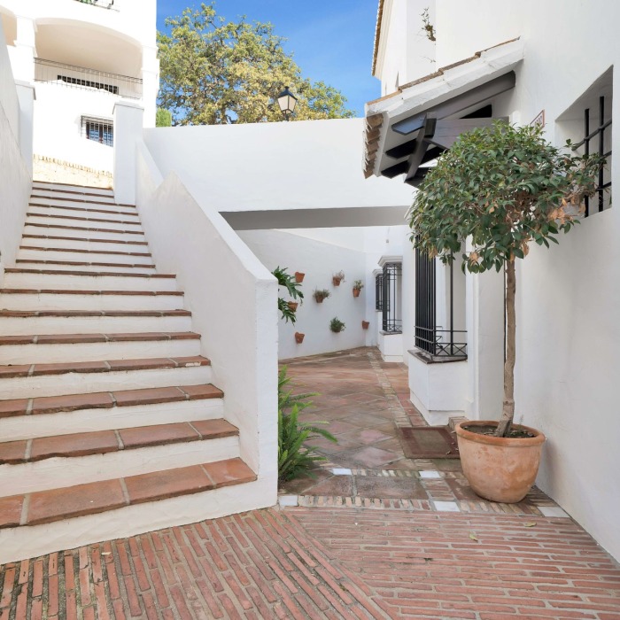 Enchanting Andalusian 2 bedroom apartment in a gated community in Pueblo Los Monteros, Marbella | Image 31