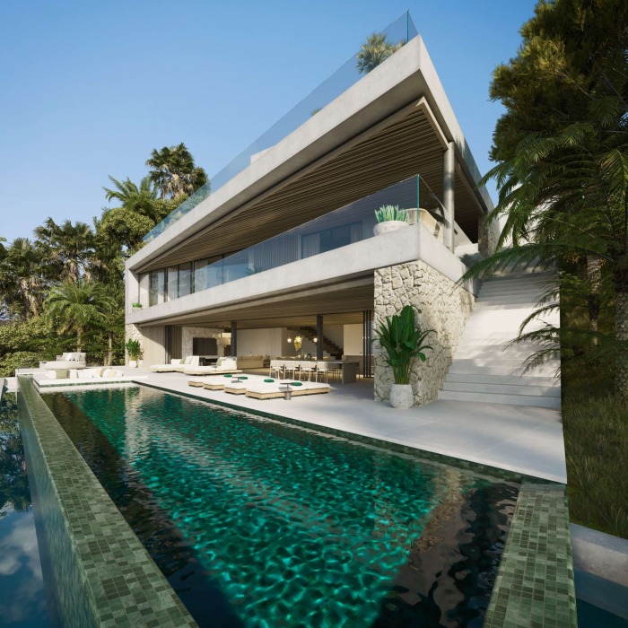 Modern off-plan villa with Sea views in Aloha, Nueva Andalucia | Image 2
