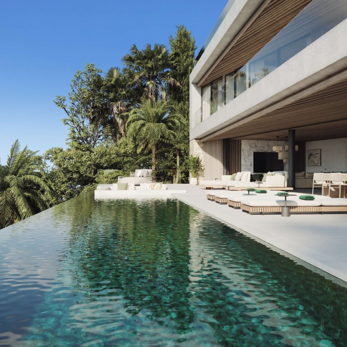 Modern off-plan villa with Sea views in Aloha, Nueva Andalucia | Image 1