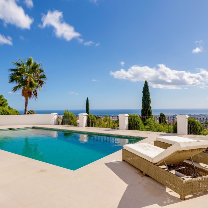 Merveilleuse Villa avec vue Mer à El Madronal, Benahavis | Image 9