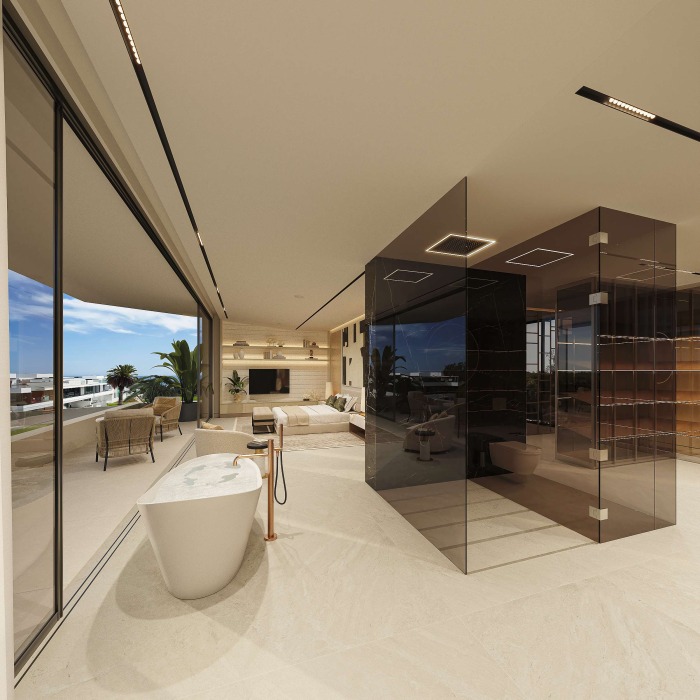 Nouvelle Villa de Luxe en bord de Plage à Marbella Golden Mile | Image 19