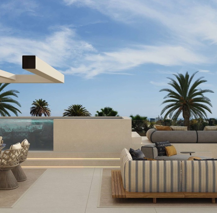Nueva Villa de Lujo frente al Mar en la Milla de Oro de Marbella | Image 36