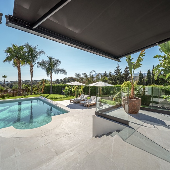 Sublime Villa avec vue Mer & Golf à El Rosario, Marbella Est | Image 56