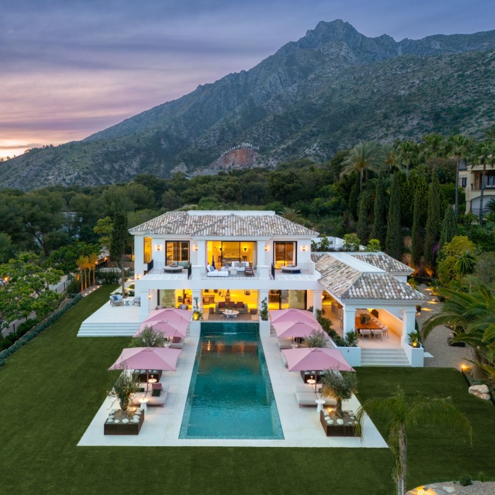 Exceptional Villa Verdi In Sierra Blanca, Marbella