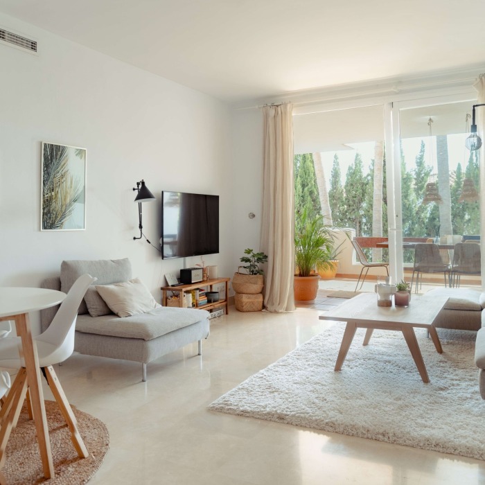 Bel appartement de 2 chambres à Las Tortugas, Nueva Andalucia