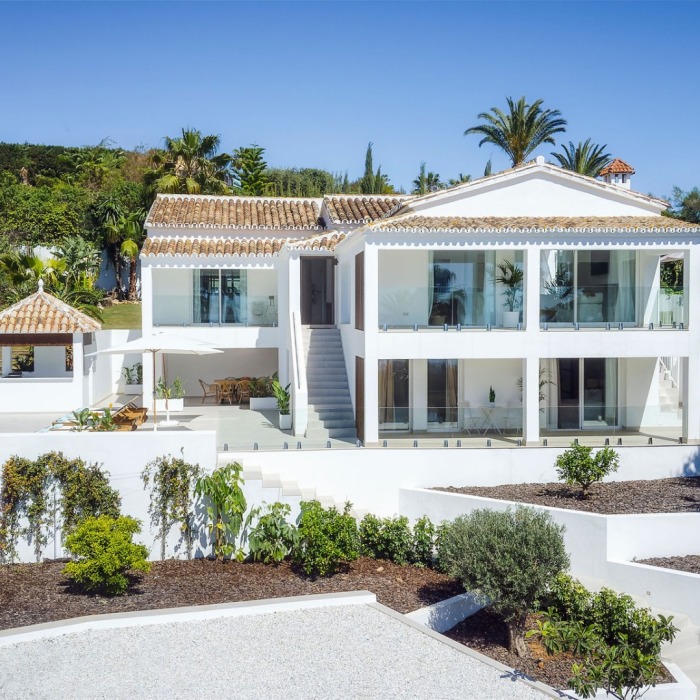 Villa Bellevue, recientemente renovada en El Rosario Marbella