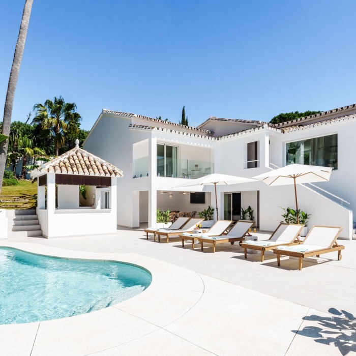 Villa Bellevue, recientemente renovada en El Rosario Marbella | Image 6