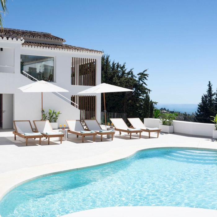 Villa Bellevue, recientemente renovada en El Rosario Marbella | Image 7