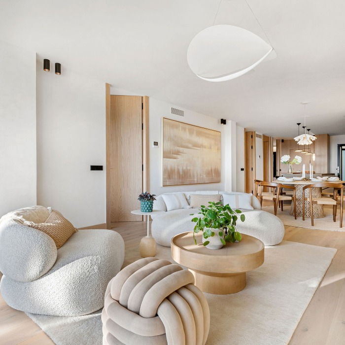 Modern apartment in Palacetes Los Belvederes, Nueva Andalucia | Image 11