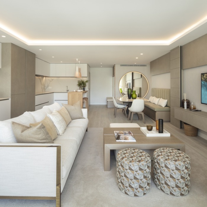 Appartement de luxe au rez-de-chaussée à vendre dans le complexe Puente Romano, sur le Golden Mile de Marbella | Image 1