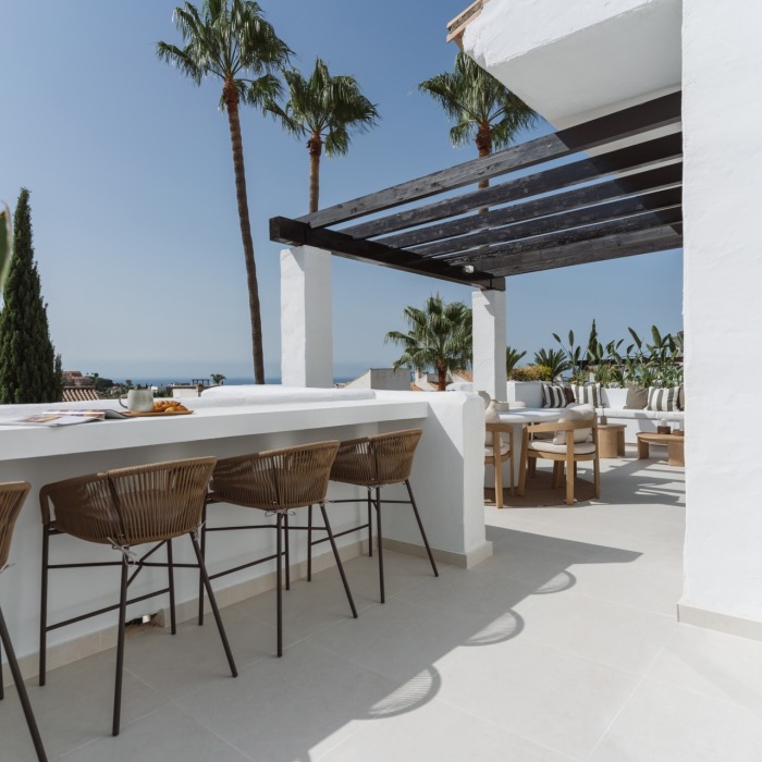 Corner Duplex Penthouse with Private Plunge Pool & Sea Views in La Quinta Village | Image 1