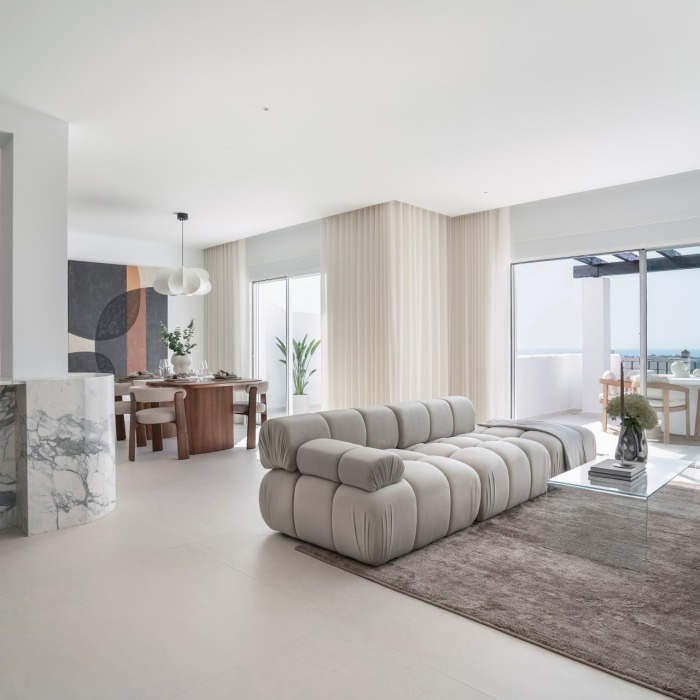 Corner Duplex Penthouse with Private Plunge Pool & Sea Views in La Quinta Village | Image 5