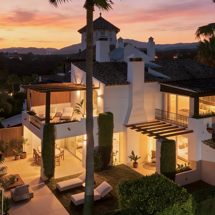 Villa pareada esquinera exclusiva en Altos de Puente Romano – Milla de Oro de Marbella | Image 21